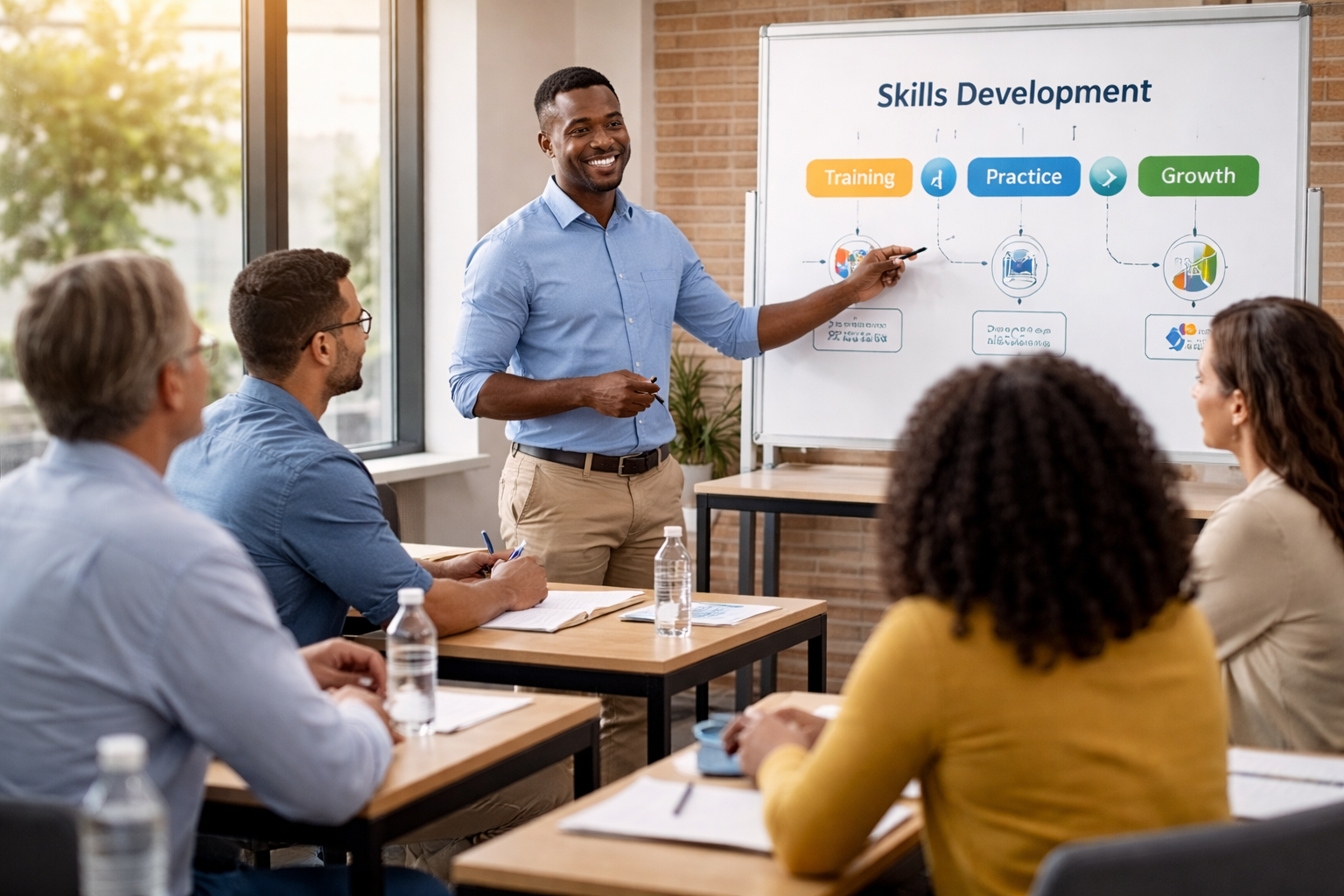 Skills development training session